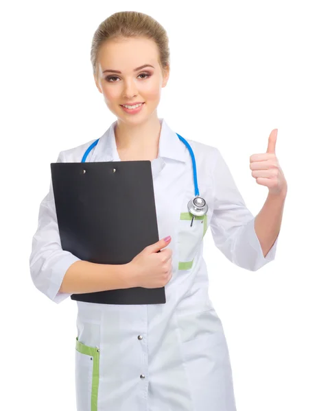 Young doctor isolated — Stock Photo, Image