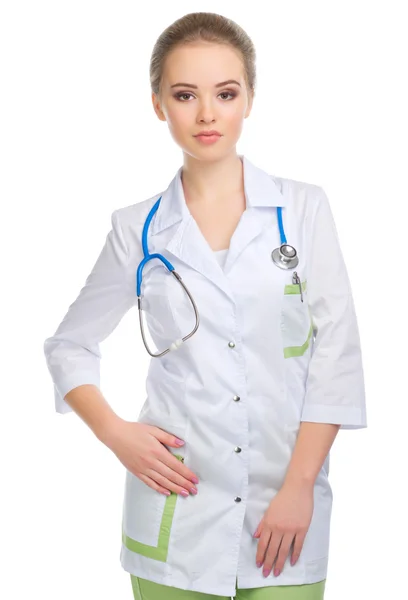 Young doctor isolated — Stock Photo, Image