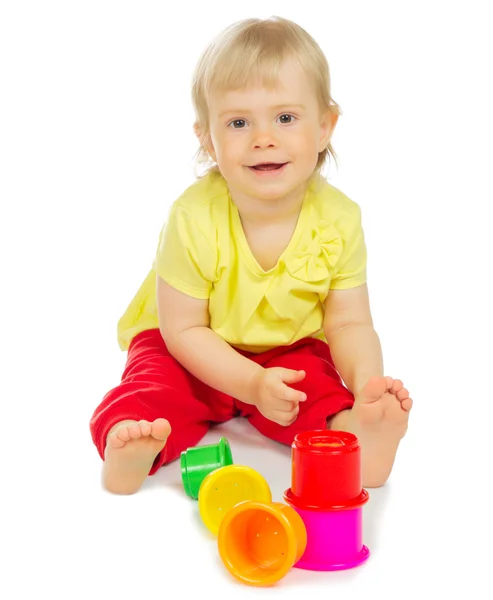 Little baby isolated — Stock Photo, Image