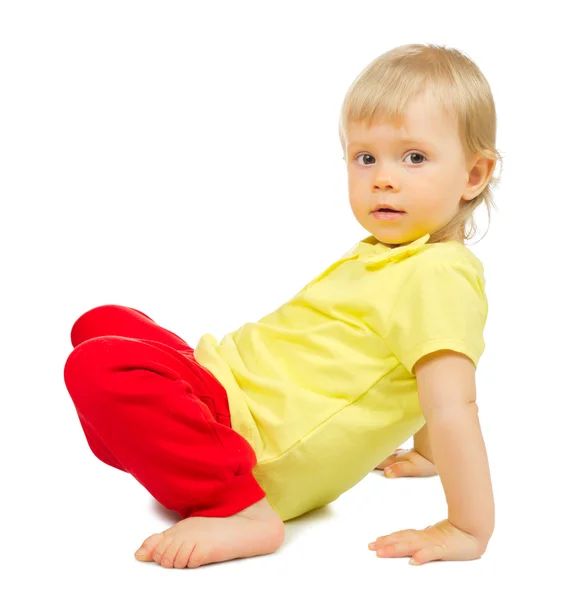 Little baby isolated Stock Image