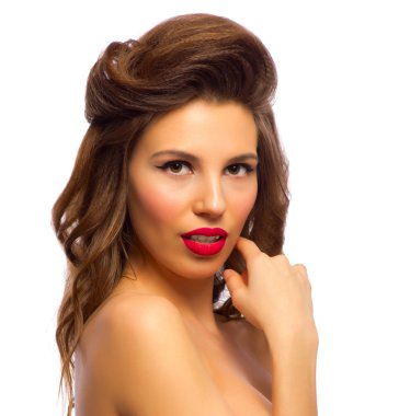 Pinup kız Güzellik Portresi