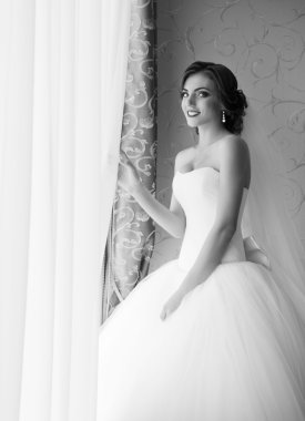 Gelin (tek renkli pencere yakınındaki)