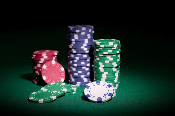 Gambling chips — Stock Photo, Image