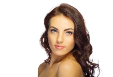 İzole sağlıklı kız