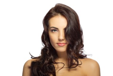 izole sağlıklı genç kız