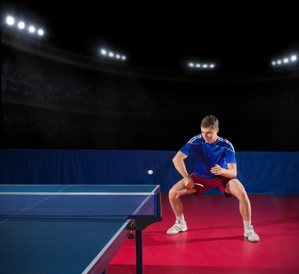 乒乓球运动员 — 图库照片