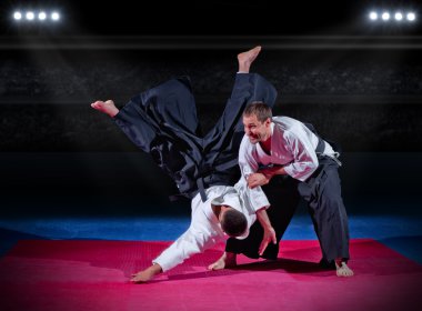 Dövüş sanatları savaşçı spor salonu