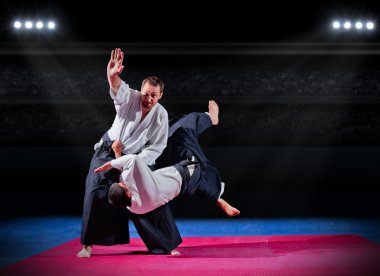 Dövüş sanatları savaşçı spor salonu