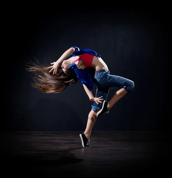 Moderne Tänzerin (normale Version)) — Stockfoto