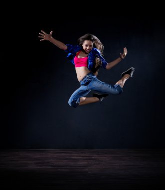 Modern dansçı kız (normal ver)