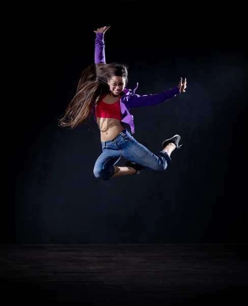 Menina dançarina moderna (normal ver ) — Fotografia de Stock