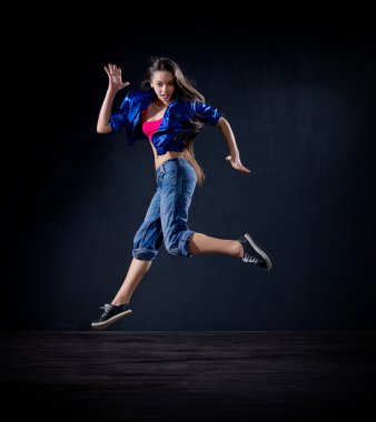 Girl modern dancer (normal version)