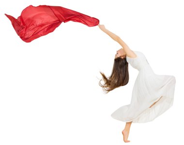 Genç kız modern dansçı
