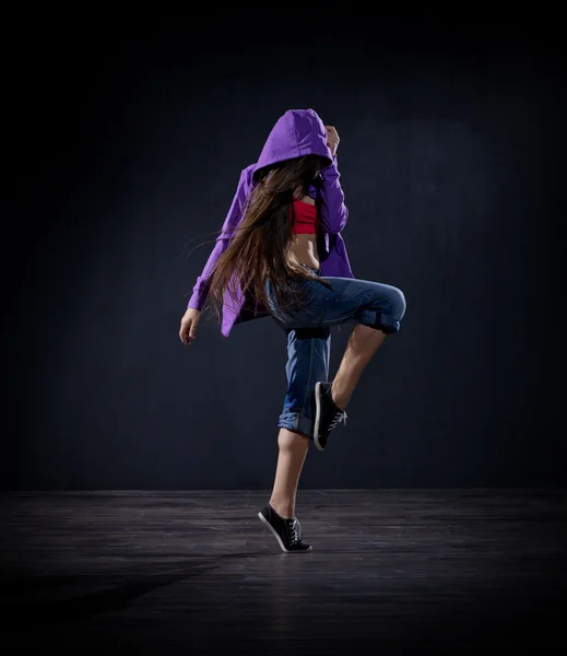 Modern dancer girl (normal ver) — Stock Photo, Image