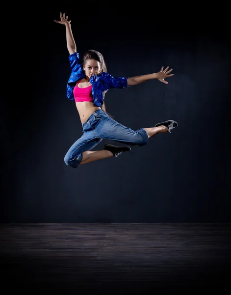 Modern dancer girl (normal ver) — Stock Photo, Image