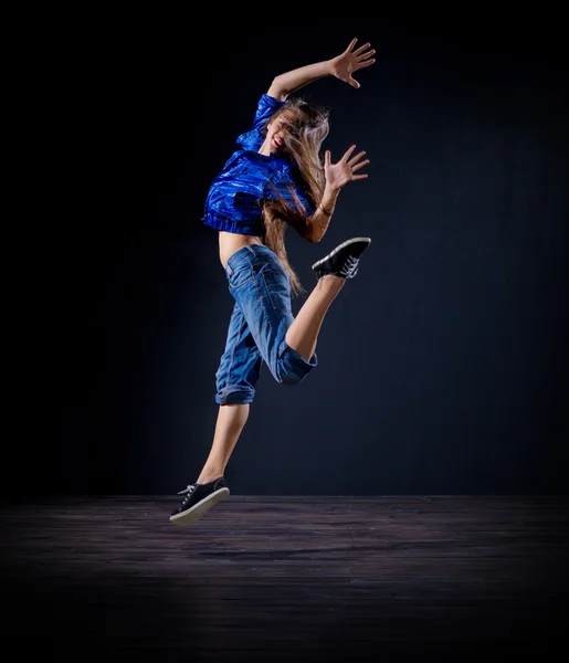 Menina dançarina moderna (normal ver ) — Fotografia de Stock