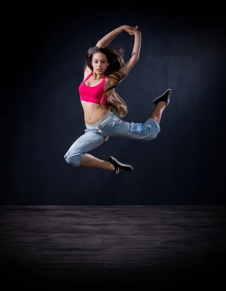 Modern dancer girl (normal ver) — Stock Photo, Image