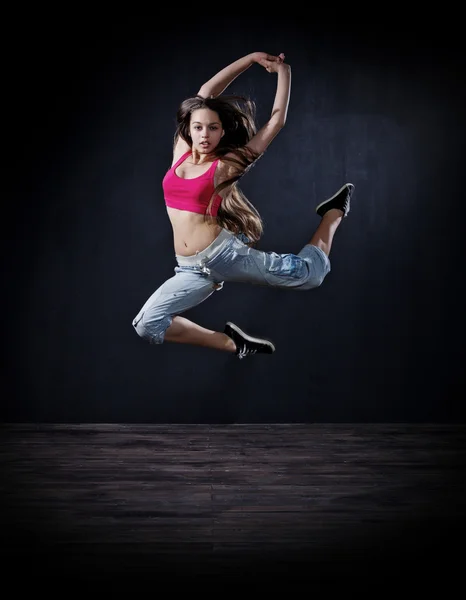 Bailarina moderna (ver oscuro ) —  Fotos de Stock