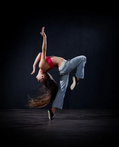 Moderní tanečnicí (normální ver) — Stock fotografie