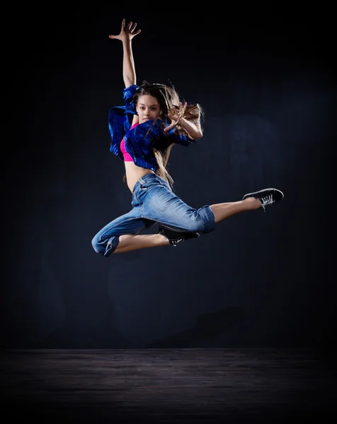 Σύγχρονη χορεύτρια κορίτσι (κανονική ver) — Φωτογραφία Αρχείου