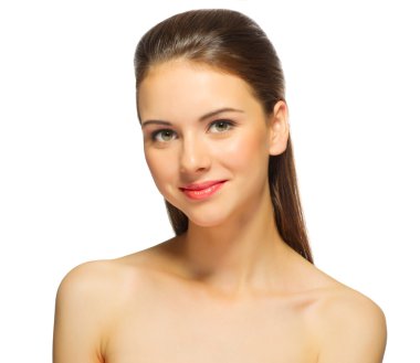 izole sağlıklı genç kız