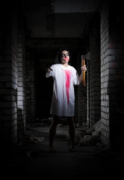 Zombie fille — Photo