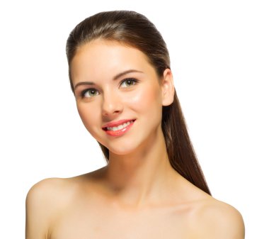 izole sağlıklı genç kız