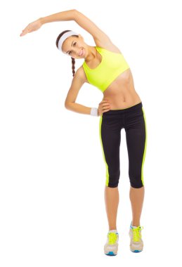 izole sportif genç kız