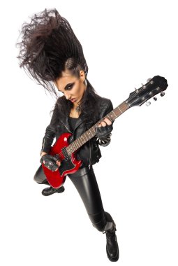 gitar rock müzisyeni