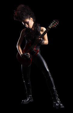 gitar rock müzisyeni