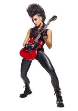 gitar rock müzisyeni