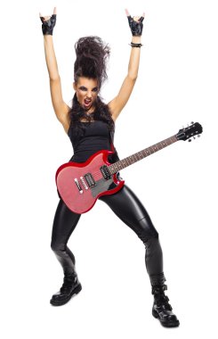 gitar rock müzisyeni