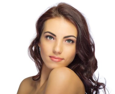 izole sağlıklı genç kız