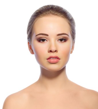 izole sağlıklı genç kız