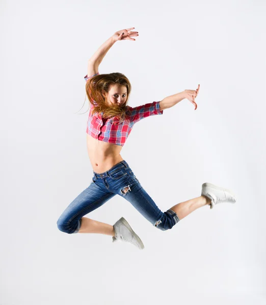 Moderna ballerina ragazza — Foto Stock