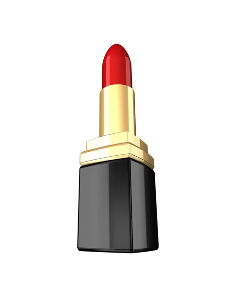 3d lipstick isolated over white — Stock Photo, Image