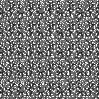 Beyaz arka plan üzerinde gri şeffaf kafatasları