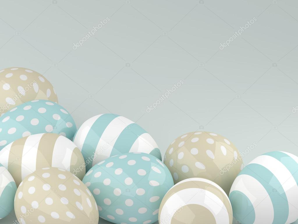 3d Easter glossy eggs over pastel background Stock Photo by ©ayo888 99297040 3d Easter glossy eggs over pastel background Stock Photo by ©ayo888 99297040