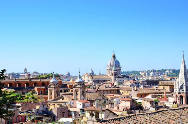 A Domes of Róma és a Vatikán, Olaszország — Stock Fotó