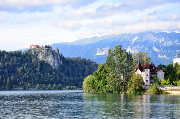 Château de Bled au lac. Slovénie — Photo