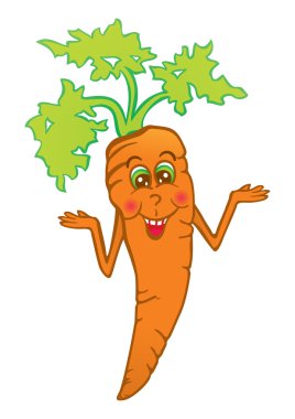 gülümseyen bir carrot