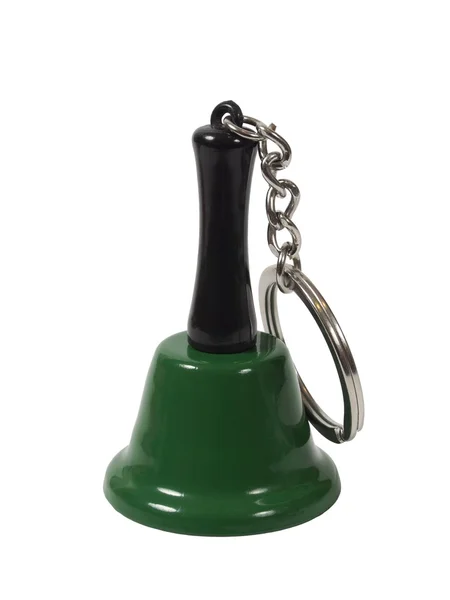 Groene bell op wit — Stockfoto