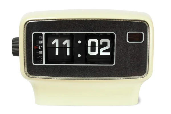 Vintage flip clock — Stock Fotó