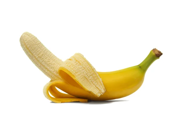 Banana aberta — Fotografia de Stock