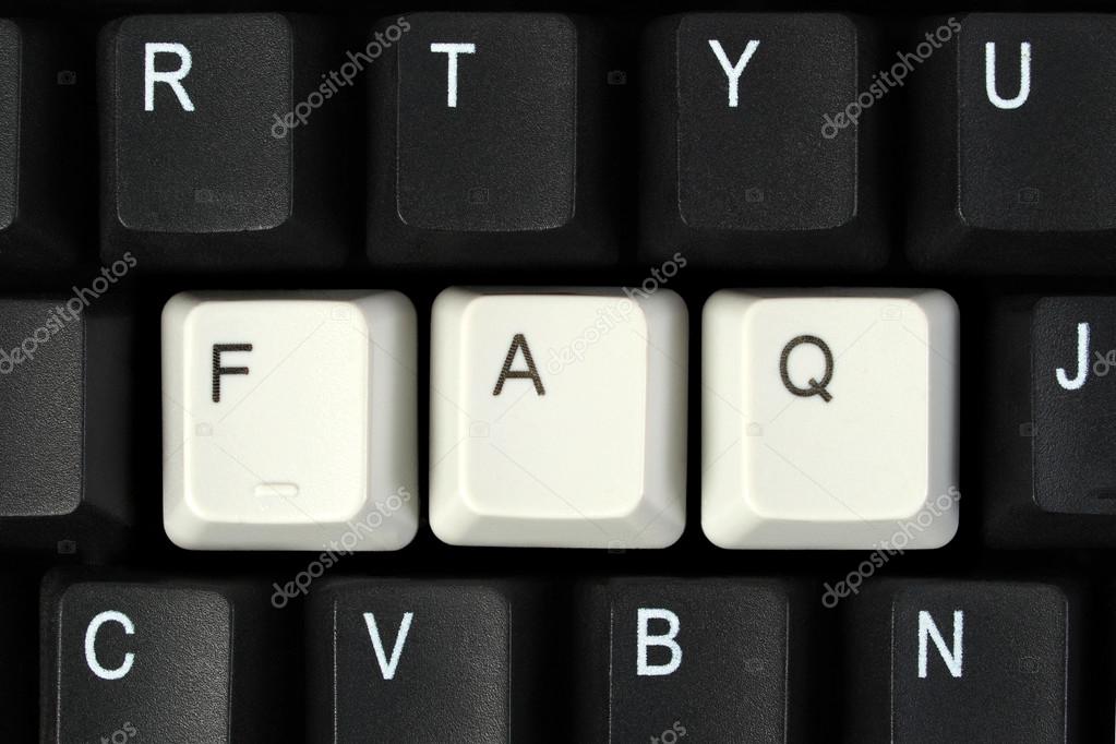 FAQ on keyboard