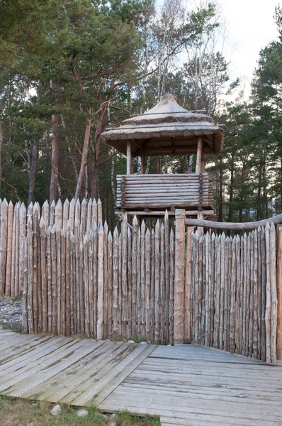 Torre di osservazione in legno — Foto Stock