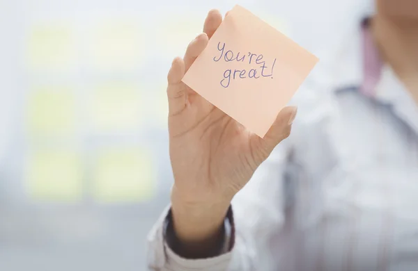 Je bent geweldig — Stockfoto