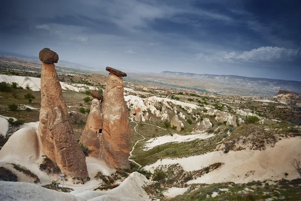 Formaciones rocosas de Capadocia — Foto de Stock