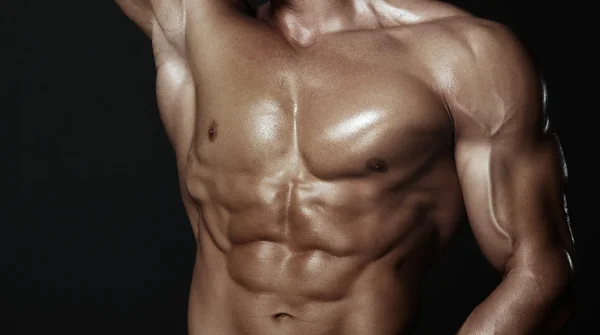 Body of muscular man — Stock Photo, Image