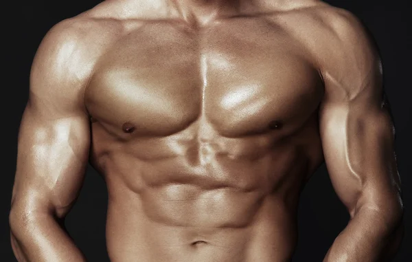 Body of muscular man — Stock Photo, Image